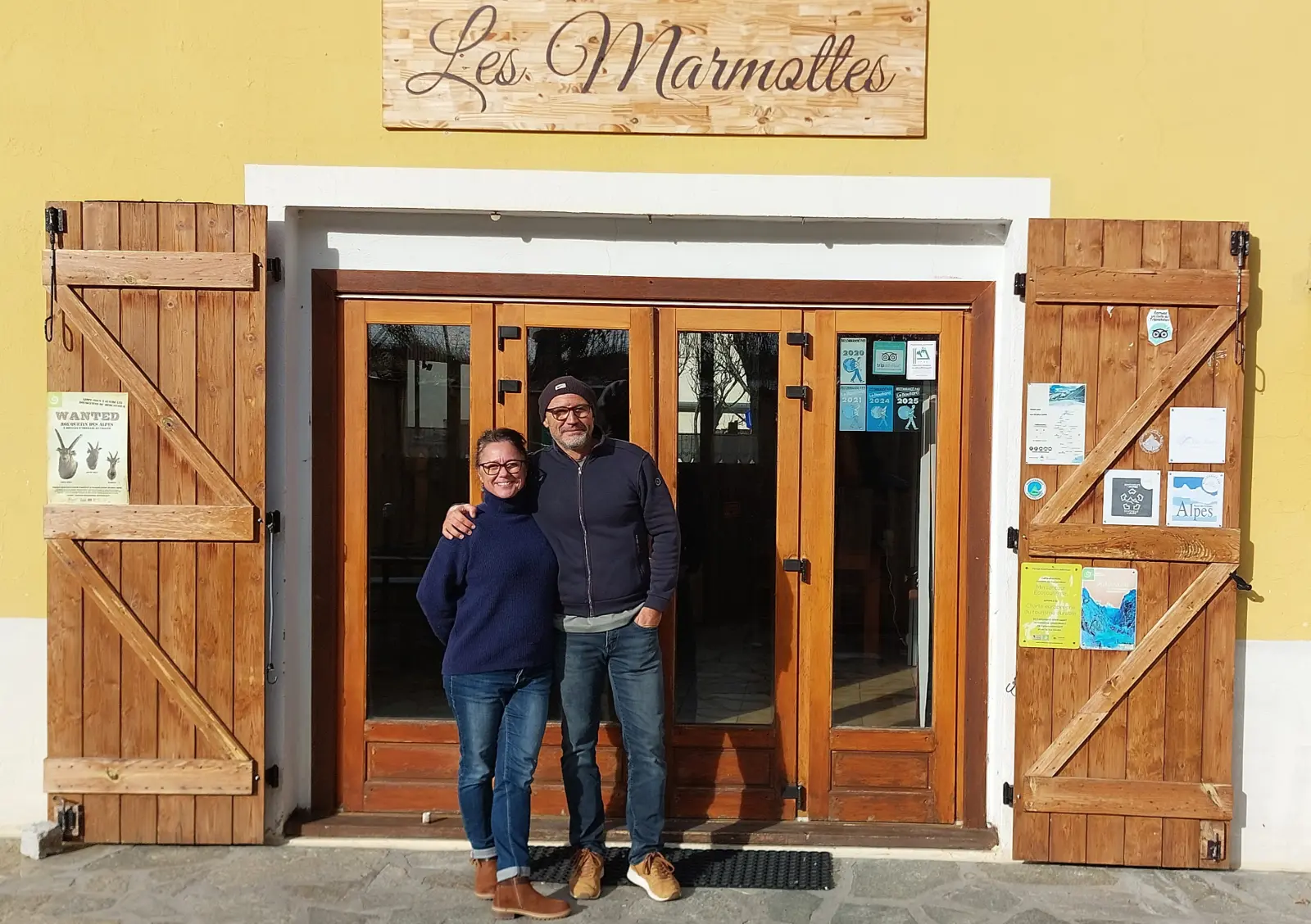 Natacha et Stéphane, hôte du gîte
