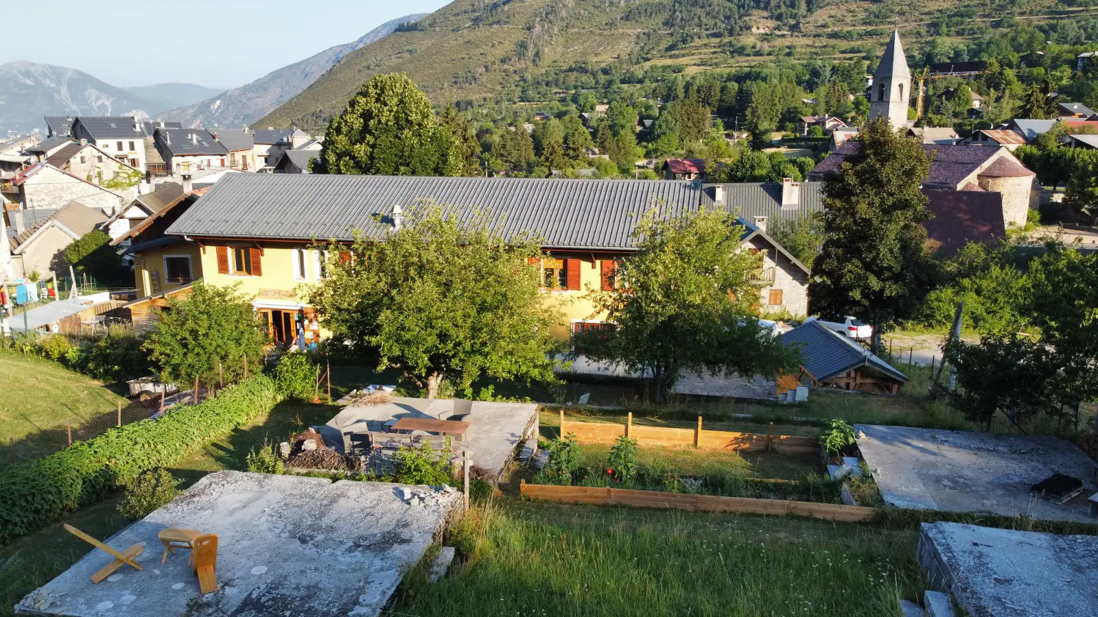 Gite vu de l'extérieur été
