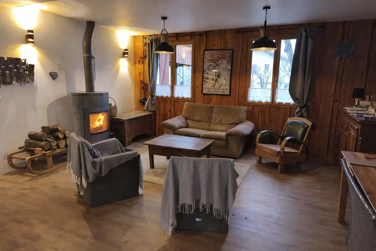 Intérieur Gite Salle Commune
