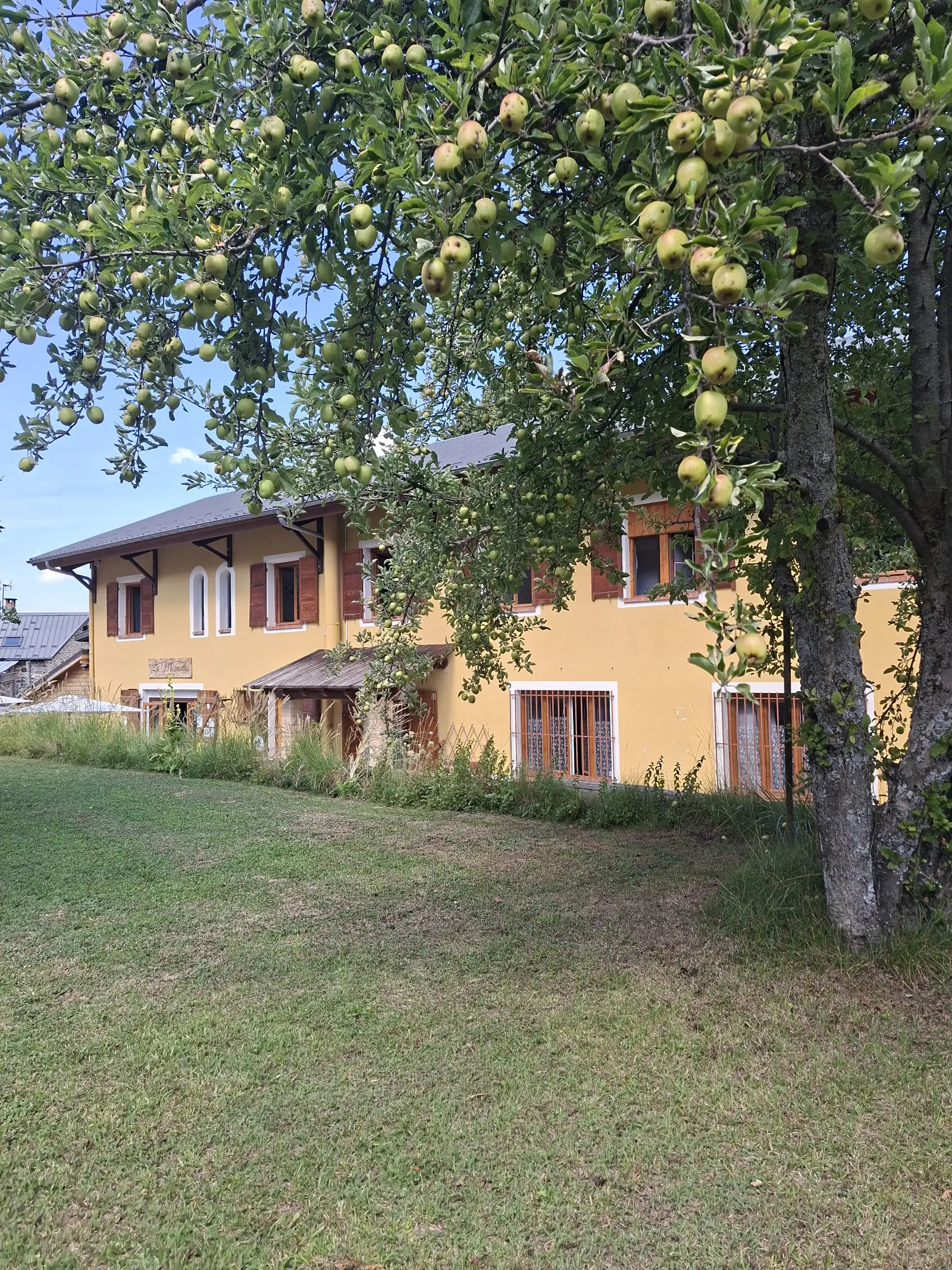 Façade extérieure Gîte
